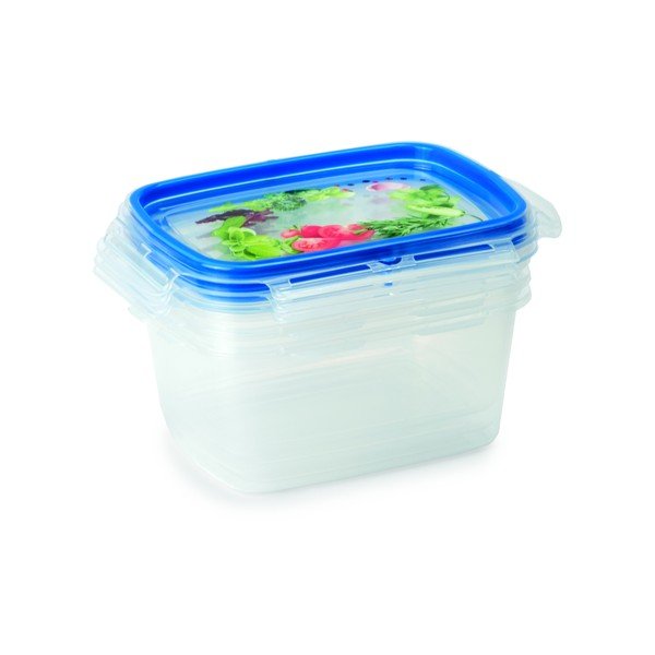 Set 3 cutii pentru alimente Snips, 1,2 l-image-2