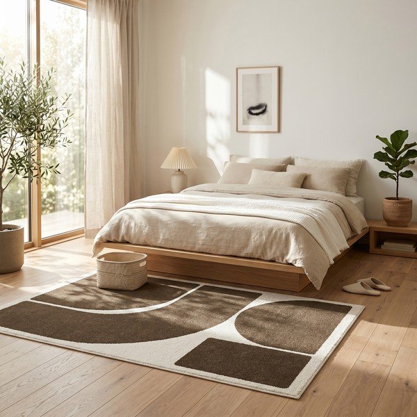 Covor maro/crem 160x230 cm Arcade – ESTE-image-1