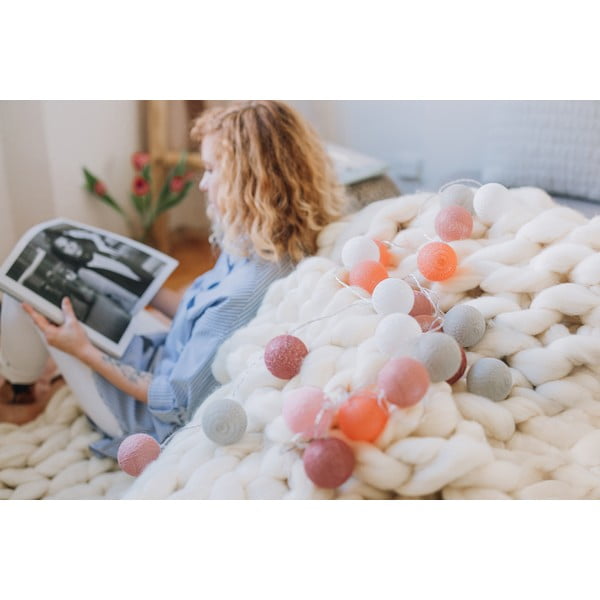 Ghirlandă luminoasă cu LED LUKKA, 15 becuri, maro-image-4