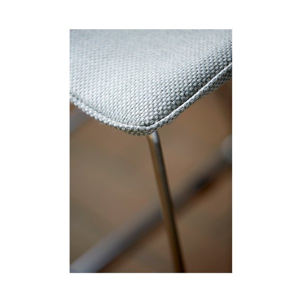 Scaun de bar Canett Delta, gri-image-2