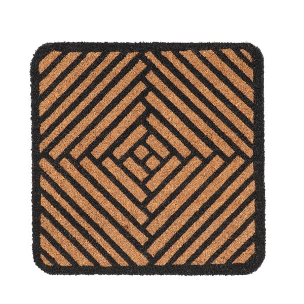 Covoraș de intrare din fibre de nucă de cocos 50x50 cm Abstract – Esschert Design
