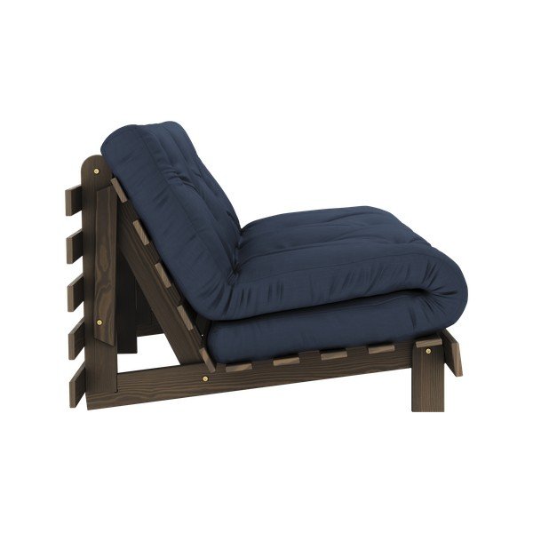 Canapea albastru-închis extensibilă 160 cm Roots – Karup Design-image-4