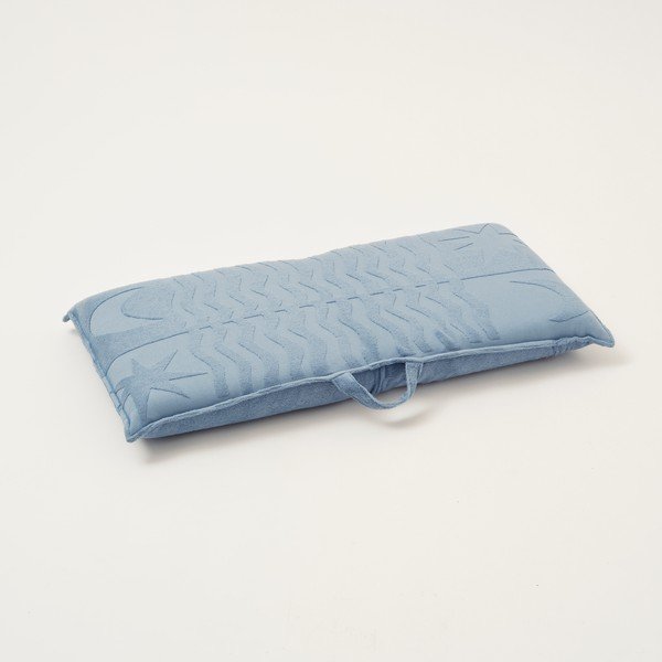 Șezlong de plajă Sunnylife Terry, 93 x 43 cm, albastru-image-2