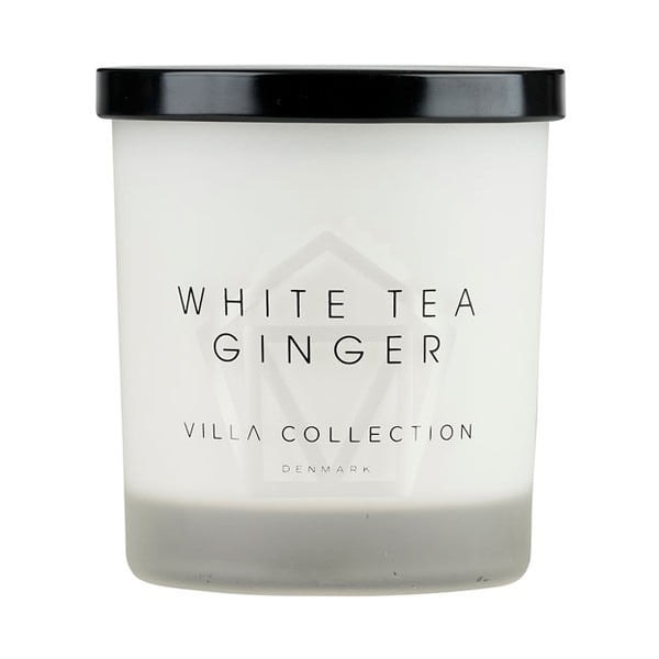 Lumânare cu parfum de ceai alb și ghimbir Villa Collection, timp de ardere 48 h
