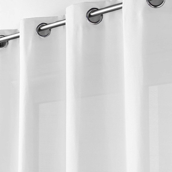 Draperie albă din microfibră 140x280 cm Absolu – douceur d'intérieur-image-1