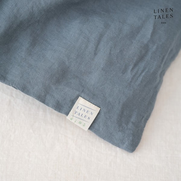 Lenjerie de pat pentru copii din in pentru pat de o persoană 140x200 cm – Linen Tales-image-4