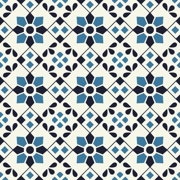 Autocolant pentru podea anti alunecare Ambiance Karina, 40 x 40 cm-image-1