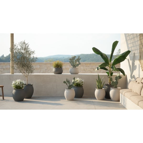 Ghiveci din ceramică făcut manual ø 29 cm Artemis – Artevasi-image-3