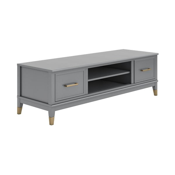 Masă TV CosmoLiving by Cosmopolitan Westerleigh, gri-image-2