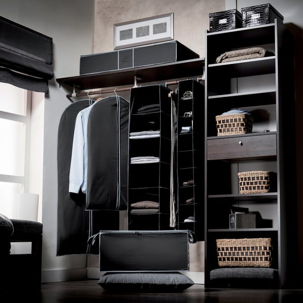 Husă depozitare Compactor Box Black, negru-image-1