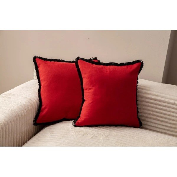 Fețe de pernă 2 buc. 43x43 cm Sacakli – Mioli Decor-image-1