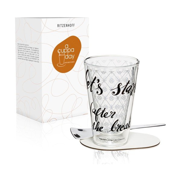 Set pentru cafea latte Ritzenhoff Virginia Romo, 260 ml-image-1