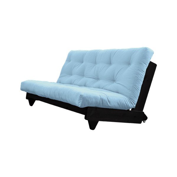 Canapea variabilă KARUP Design Fresh Black, albastru deschis-image-3