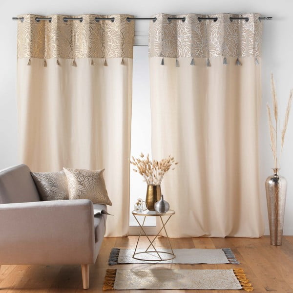 Pernă decorativă 40x40 cm Solea Or – douceur d'intérieur-image-4