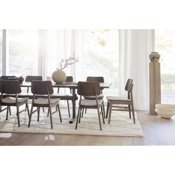 Extensie pentru masă cu blat cu aspect de lemn de stejar 45x95 cm Westville - Rowico-image-1