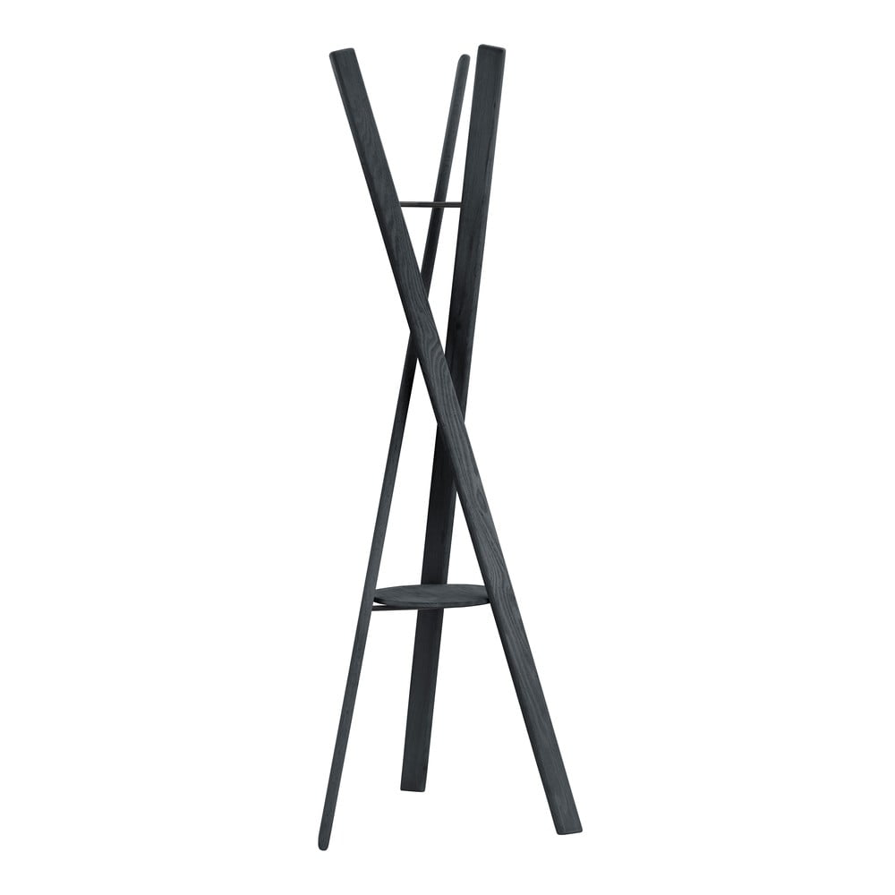 Cuier negru din lemn de stejar 62x176 cm Rakku – Blomus