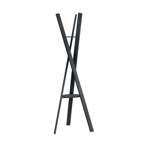 Cuier negru din lemn de stejar 62x176 cm Rakku – Blomus