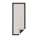 Covor adecvat pentru exterior NORTHRUGS Panama, 80 x 350 cm, negru - crem