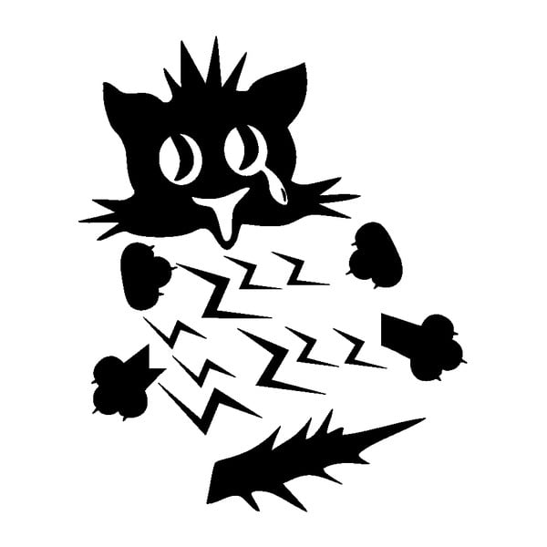 Autocolant Ambiance Plug Kitten Electro-image-2