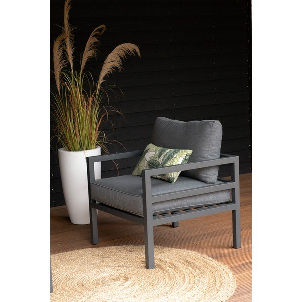 Set mobilier de grădină Hartman Evora, gri-image-1