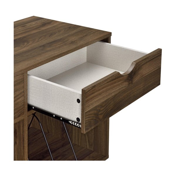 Bibliotecă maro Novogratz Concord, 101 x 81 cm-image-1