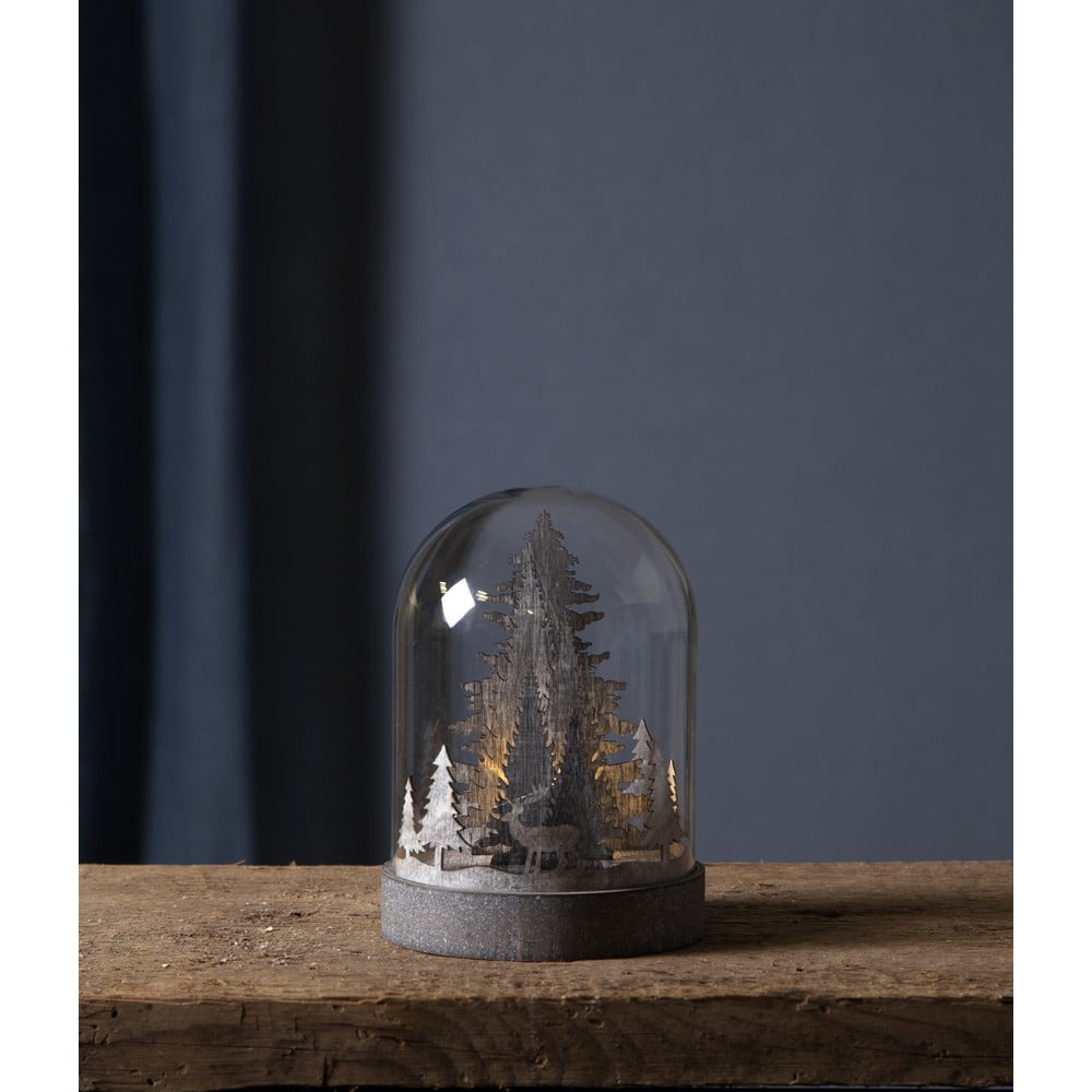 Decorațiune luminoasă de Crăciun maro ø 12,5 cm Kupol – Star Trading