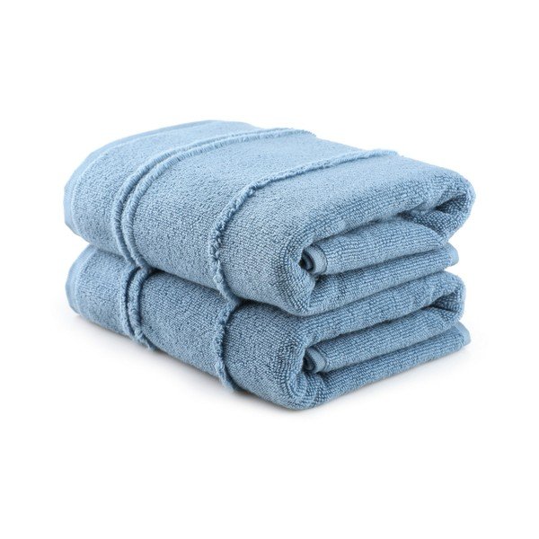 Prosoape albastre 2 buc. din frotir 50x90 cm Arden – Foutastic