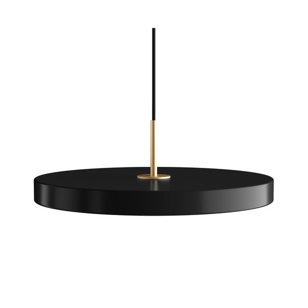 Lustră neagră LED cu abajur din metal ø 43 cm Asteria Medium – UMAGE
