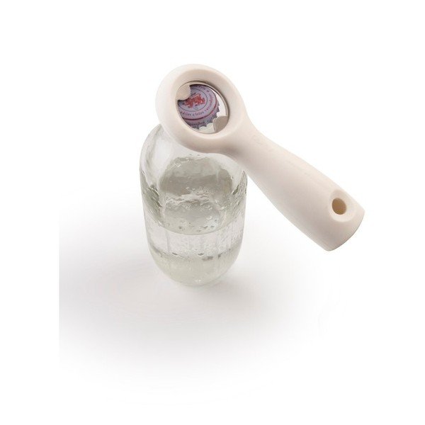 Desfăcător de sticle Qualy&CO Bottle Opener, alb-image-1