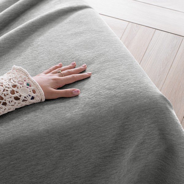 Cuvertură gri din janilie 220x240 cm Talo – Filumi-image-3