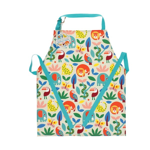 Șorț de bucătărie pentru copii din bumbac Wild Wonders – Rex London-image-3