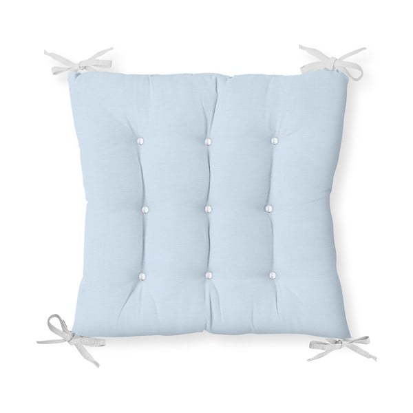 Pernă pentru scaun cu amestec de bumbac Minimalist Cushion Covers Ocean, 40 x 40 cm