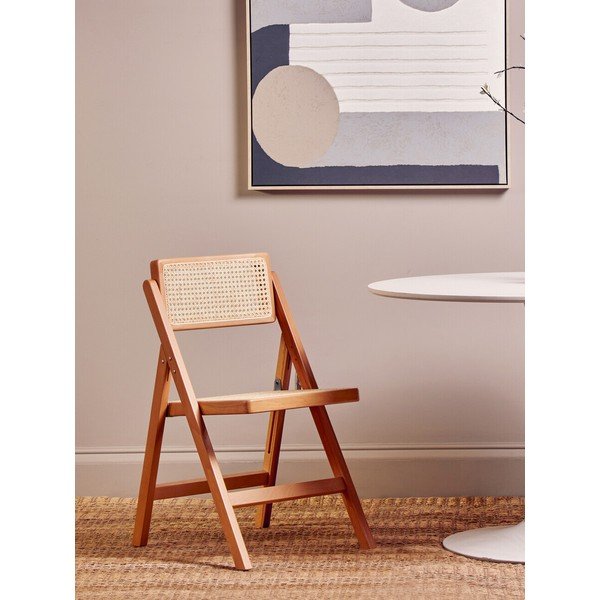 Scaun de dining în culoare naturală din lemn de fag Cebu – Premier Housewares-image-1