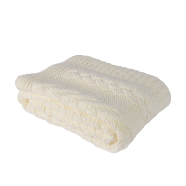 Cuvertură Homemania Decor Talia, 130 x 170 cm, crem deschis-image-1