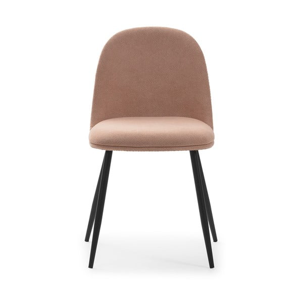 Scaune de dining roz-deschis 4 buc. Malila – Marckeric-image-2