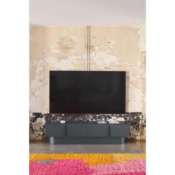 Comodă TV gri antracit 200x50 cm Totem – Teulat-image-1