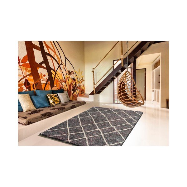 Covor Universal Kasbah Gris, 80 x 150 cm, gri-image-1