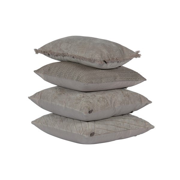 Pernă decorativă BePureHome Velvet Nougat, 50 x 50 cm, bej-image-1