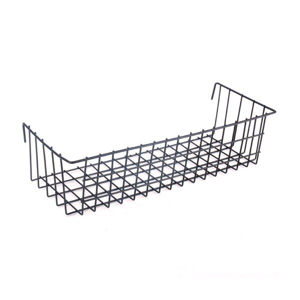 Coș auxiliar pentru avizier Reminder, lungime 38 cm, negru-image-2
