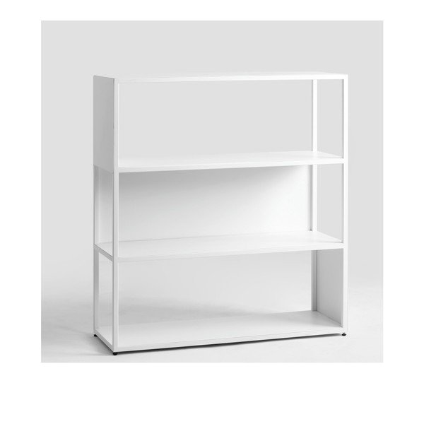 Bibliotecă Custom Form Hyller Side, înălțime 110 cm, alb-image-1