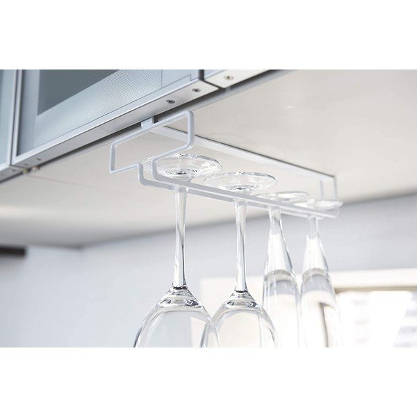 Suport pentru pahare de vin alb de agățat din metal Tower – YAMAZAKI-image-2