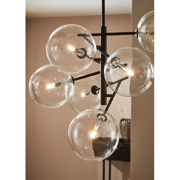 Lustră cu 6 brațe Markslöjd Andrew, negru-image-1