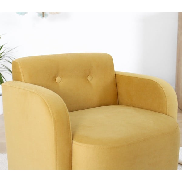 Fotoliu pentru copii galben Volie – Artie-image-2