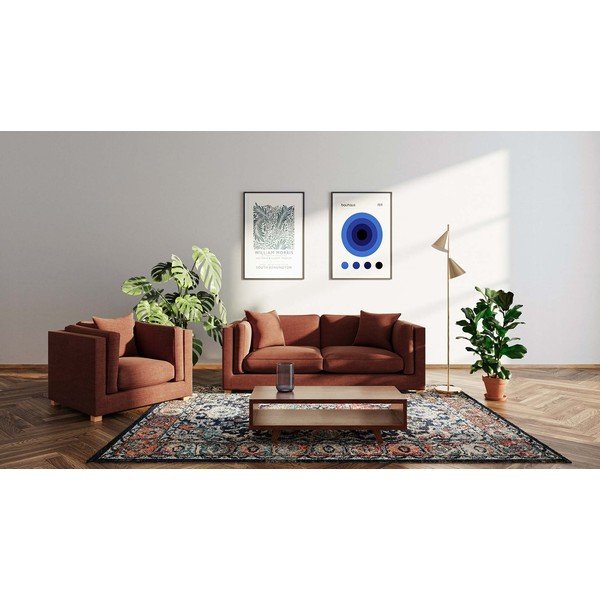 Canapea cărămizie 235 cm Pomo – Ame Yens-image-1