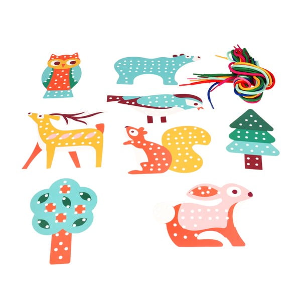 Set creativ Stitching set Woodland – Rex London-image-3