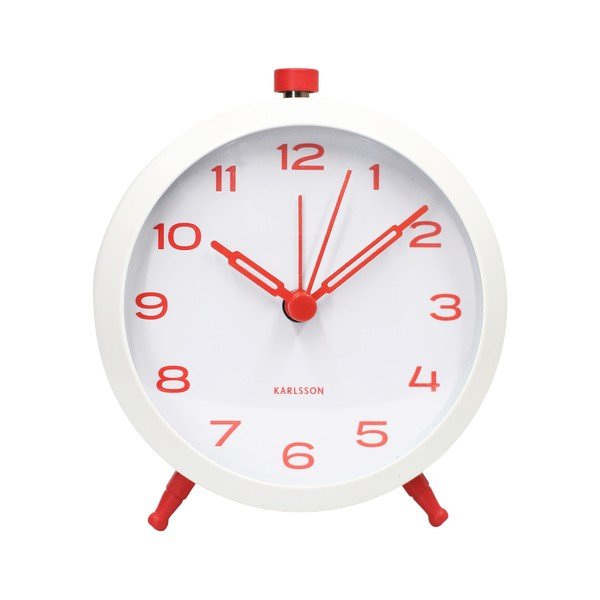 Ceas deșteptător Button Retro – Karlsson