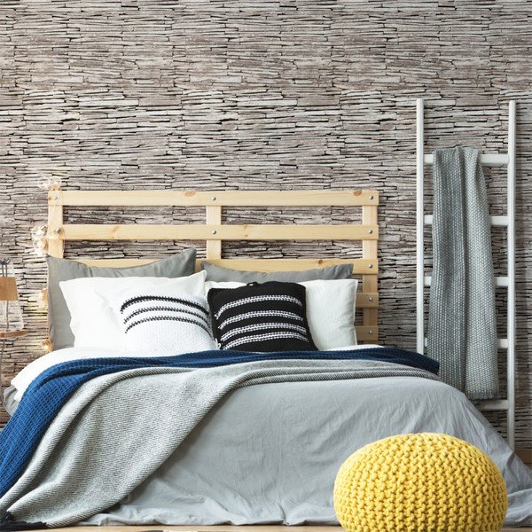 Autocolant pentru perete Ambiance White Island, 40 x 40 cm-image-1