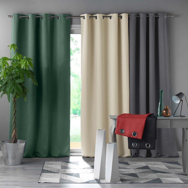 Draperie crem blackout 135x240 cm Occult – douceur d'intérieur-image-2