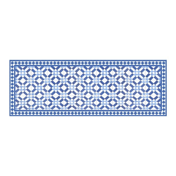 Covor din vinilin Floorart Atenas Azul, 50 x 140 cm