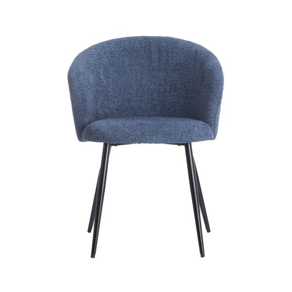 Set de scaune de sufragerie albastru 2 buc. din metal Radaja – Light & Living-image-2